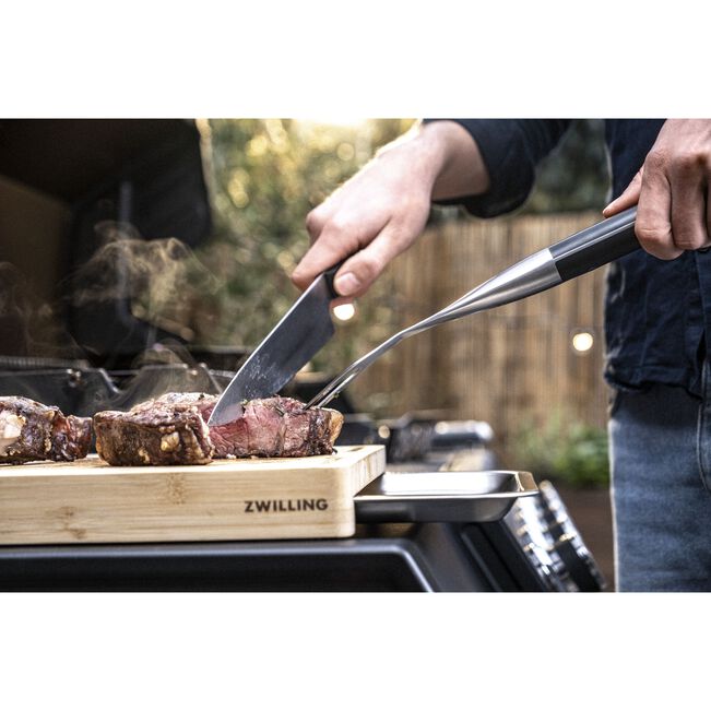 ZWILLING BBQ+ Triple-Rivet Stainless Steel Grill Fork
