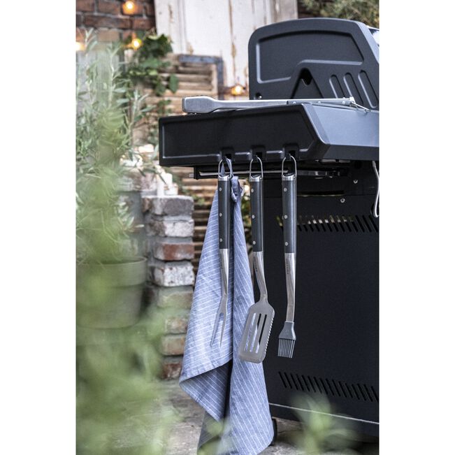 ZWILLING BBQ+ Triple-Rivet Stainless Steel 5-pc Grill Tool Set